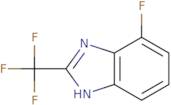 4-Fluoro-2-(trifluoromethyl)-1H-1,3-benzodiazole