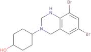 (1R,4R)-4-(6,8-Dibromo-1,2-dihydroquinazolin-3(4H)-yl)cyclohexanol