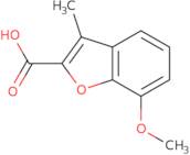 7-Methoxy-3-methyl-1-benzofuran-2-carboxylic acid