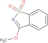 3-Methoxy-1,2-benzisothiazole 1,1-dioxide