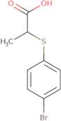 2-[(4-Bromophenyl)sulfanyl]propanoic acid