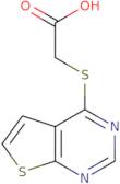 2-{Thieno[2,3-d]pyrimidin-4-ylsulfanyl}acetic acid