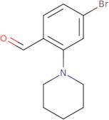 4-Bromo-2-(piperidin-1-yl)benzaldehyde