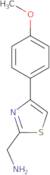 [4-(4-Methoxyphenyl)-1,3-thiazol-2-yl]methanamine