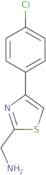 [4-(4-Chlorophenyl)-1,3-thiazol-2-yl]methanamine