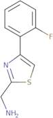 [4-(2-Fluorophenyl)-1,3-thiazol-2-yl]methanamine