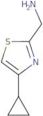 (4-Cyclopropyl-1,3-thiazol-2-yl)methanamine