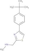 {[4-(4-tert-Butylphenyl)-1,3-thiazol-2-yl]methyl}(methyl)amine