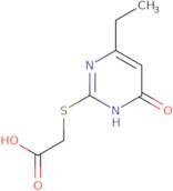 [(4-Ethyl-6-oxo-1,6-dihydropyrimidin-2-yl)thio]acetic acid