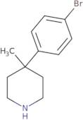 4-(4-Bromophenyl)-4-methylpiperidine