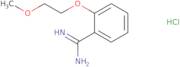 2-(2-Methoxyethoxy)benzene-1-carboximidamide hydrochloride