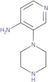 3-(Piperazin-1-yl)pyridin-4-amine