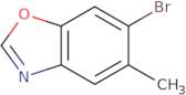 6-Bromo-5-methylbenzo[D]oxazole