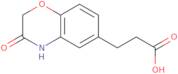 3-(3-Oxo-3,4-dihydro-2H-1,4-benzoxazin-6-yl)propanoic acid