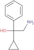 2-Amino-1-cyclopropyl-1-phenylethan-1-ol