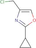 4-(Chloromethyl)-2-cyclopropyl-1,3-oxazole