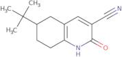 6-tert-Butyl-2-oxo-1,2,5,6,7,8-hexahydroquinoline-3-carbonitrile