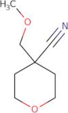 4-(Methoxymethyl)oxane-4-carbonitrile