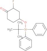 (2R,4S)-4-[(tert-Butyl)(diphenyl)silyloxy]-2-fluorocyclohexan-1-one