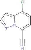 4-Chloropyrazolo[1,5-a]pyridine-7-carbonitrile