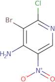 3-Bromo-2-chloro-5-nitropyridin-4-amine