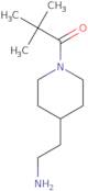 1-[4-(2-aminoethyl)piperidin-1-yl]-2,2-dimethylpropan-1-one