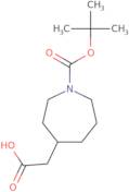 2-{1-[(tert-butoxy)carbonyl]azepan-4-yl}acetic acid