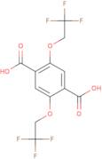 2,5-Bis(2,2,2-trifluoroethoxy)terephthalic acid