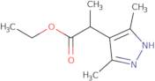 Ethyl 2-(3,5-dimethyl-1H-pyrazol-4-yl)propanoate