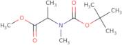 Methyl (2R)-2-{[(tert-butoxy)carbonyl](methyl)amino}propanoate