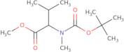 Methyl (2R)-3-methyl-2-[methyl-[(2-methylpropan-2-yl)oxycarbonyl]amino]butanoate