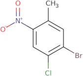 1-Bromo-2-chloro-5-methyl-4-nitrobenzene