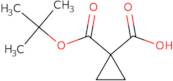 1-[(tert-Butoxy)carbonyl]cyclopropane-1-carboxylic acid