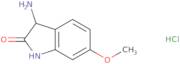 3-Amino-6-methoxy-1,3-dihydro-2H-indol-2-one hydrochloride