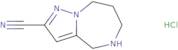 5,6,7,8-Tetrahydro-4H-pyrazolo[1,5-a][1,4]diazepine-2-carbonitrile hydrochloride