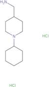 (1-Cyclohexylpiperidin-4-yl)methanaminedihydrochloride