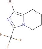 1-Bromo-3-(trifluoromethyl)-5H,6H,7H,8H-imidazo[1,5-a]pyridine