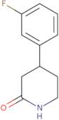 4-(3-Fluorophenyl)piperidin-2-one