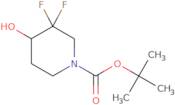 tert-Butyl (S)-3,3-difluoro-4-hydroxypiperidine-1-carboxylate