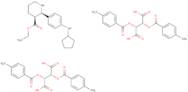 ethyl (2R,3S)-2-(4-(cyclopentylamino)phenyl)piperidine-3-carboxylate (2R,3R)-2,3-bis((4-methylbenz…