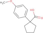 1-(4-Methoxyphenyl)cyclopentanecarboxylic acid