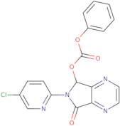 6-(5-Chloropyrid-2-yl)-7-phenoxycarbonyloxy-6,7-dihydropyrrolo[3,4-b]pyrazin-5-one