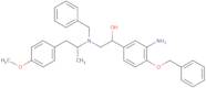 rac N-Benzyl-N-[2-hydroxyl-2-(4-benzyloxy-3-aminophenyl)-ethyl]-3-(4-methoxyphenyl)-2-propylamine-d6