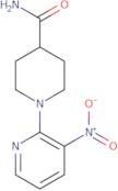 1-(3-Nitropyridin-2-yl)piperidine-4-carboxamide