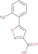 5-o-Tolyl-isoxazole-3-carboxylic acid