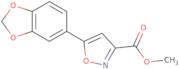 Methyl 5-(1,3-dioxaindan-5-yl)isoxazole-3-carboxylate