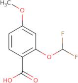 2-(Difluoromethoxy)-4-methoxybenzoic acid