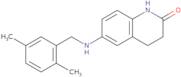 6-{[(2,5-Dimethylphenyl)methyl]amino}-1,2,3,4-tetrahydroquinolin-2-one