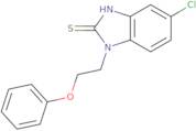 5-Chloro-1-(2-phenoxyethyl)-1H-1,3-benzodiazole-2-thiol