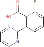 2-Fluoro-6-(pyrimidin-2-yl)benzoic acid